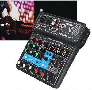 Mixer de áudio profissional