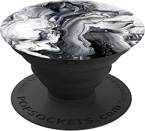PopSockets: Pega dobrável e suporte para telefones e tablets – Ghost Marble