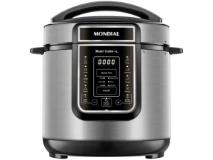 Panela de Pressão Elétrica 6L Mondial Digital Master Cooker PE-60-6L-I