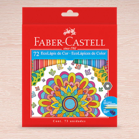 Lápis de cor 72 cores 120172G Faber-Castell