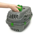 Caixa Transporte Pet N2 GREY para Cães ou Gatos Plástico – Christino