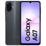 Smartphone Samsung A07 128GB Preto 4GB RAM Tela 6,7″ Câm. Dupla + Selfie 8MP