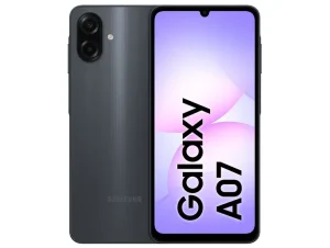 Smartphone Samsung A07 128GB Preto 4GB RAM Tela 6,7″ Câm. Dupla + Selfie 8MP