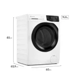 Lava e Seca Electrolux 12Kg Branca Inverter com Água Quente e Lavagem Inteligente