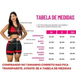 Kit 2 Conjuntos Academia Feminina – Top + Shot Cintura Alta e Modeladora