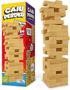 Pais & Filhos – Caiu Perdeu, 54 Pçs, idade mínima recomendada – 6 anos