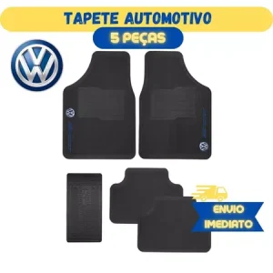 Tapete Automotivo Carro Volkswagen Versátil Borracha 5 peças