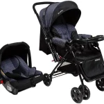 Carrinho de Bebê Alça Reversível com Bebê Conforto Cosco Kids Travel System Reverse 0 a 15kg