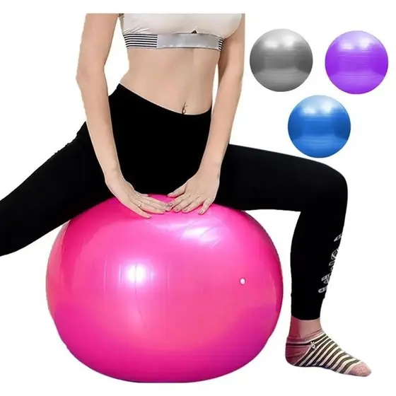 Bola Pilates Yoga Abdominal 65cm com bomba – oem