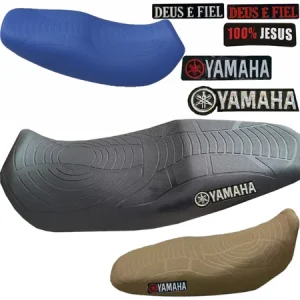 Capa Banco Emborrachada Moto Lander Ybr Factor Fazer Crosser Xtz Titan Fan Bros Tornado Falcon