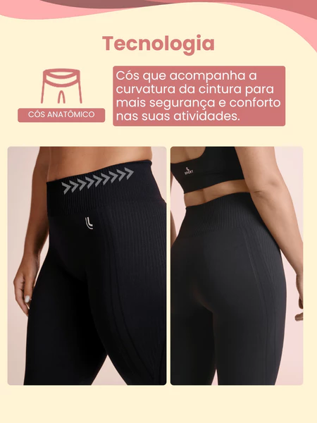 Calça Legging Max Lupo Academia Sem Transparência Original Fitness Treino Presente Dia dos Namorados