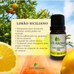 Óleo Essencial de Limão Siciliano Aromatizador Difusor 100% Puro Natural Premium – Life Aromas