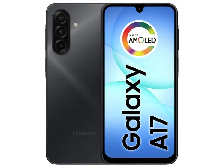 Smartphone Samsung Galaxy A17 256GB 8GB RAM Preto 6,7″ Câm. Tripla + Selfie 13MP