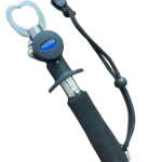 Alicate Multi-função de Pesca 3 em 1 Fita métrica 1 metro Balança 15 kg Corpo em aço inox 24 cm