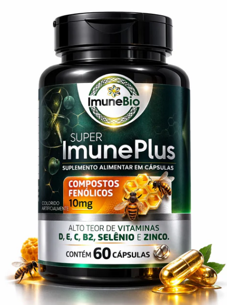 KIT 1 Power Mulher – Cabelo Pele Unha Premium – 18 Vitaminas e Minerais + 1 Super Imune Plus 490 mg – 10 mg Própolis + V