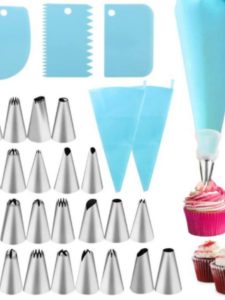 24 Pçs Saco De Confeitar De Silicone Promoção A7-31