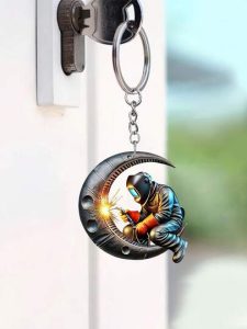 1 Peça Chaveiro de Acrílico 2D de Soldador