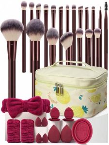 35 Peças Conjunto de Ferramentas de Maquiagem