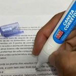 Kit Corretivo Branquinho em Caneta Escolar Escritorio 7 ml
