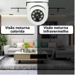 Prova D’água Infravermelho Lâmpada Sem Fio Wifi Kit Câmera Segurança
