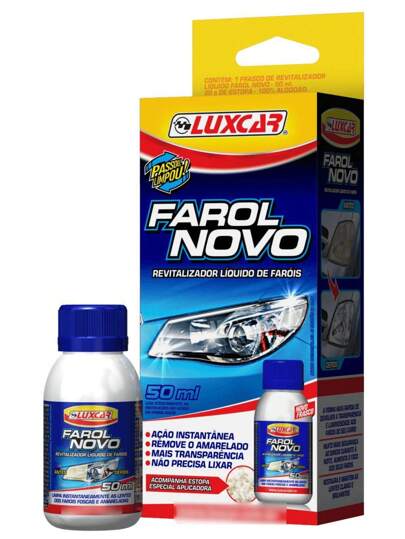 Revitalizador Líquido De Farol – Farol Novo Luxcar 50ml