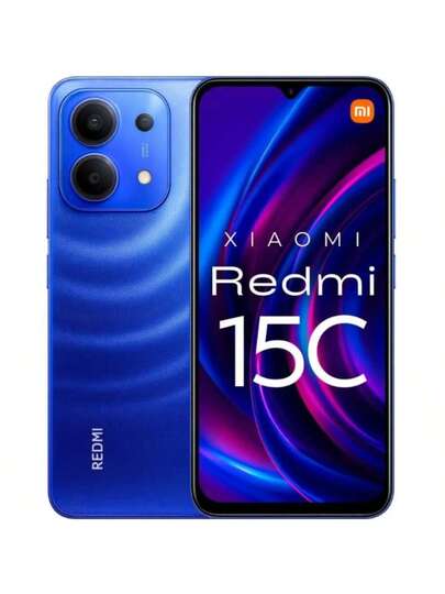 Celular Xiaomi Redmi 15C Dual SIM 128GB/8GB RAM Tela 6.9 120Hz Câmera 50MP + NF