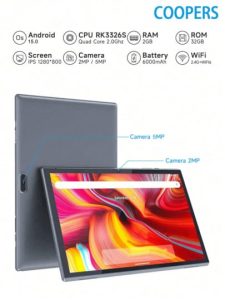 Coopers Tablet PC Android 15 de 10,1 polegadas