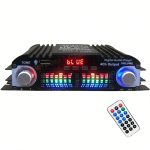 Controlador de DJ, amplificador de áudio HiFi de pico de 1600 W