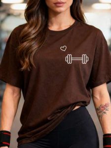 Camiseta Blusa Feminina 100% Algodão