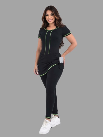 Macacão Fitness Feminino Moda Evangelica