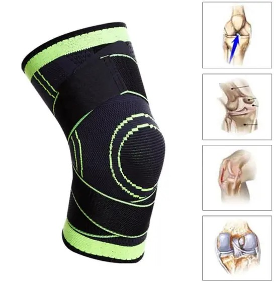 Joelheira De Compressão Para Suporte em Fisioterapia – FSS Variedades