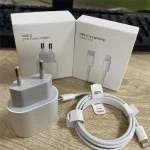 Carregador Turbo Completo iPhone,USBC 20W Cabo Lightning USBC Compatível com IPhone,11,12,13,14 Carga Rápida Premium Selo Anatel – Foxcom_Iphone