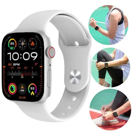 Relógio Smartwatch W99+ Serie 9 Amoled Nfc Chatgpt Original – micro