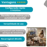 Echo Dot 5ª Geração Som Envolvente, Controle Completo – FACILITA