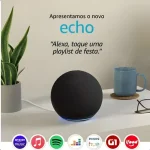 Echo Dot 5ª Geração Som Envolvente, Controle Completo – FACILITA