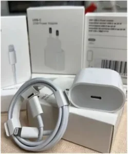 Carregador Turbo Completo iPhone,USBC 20W Cabo Lightning USBC Compatível com IPhone,11,12,13,14 Carga Rápida Premium Selo Anatel – Foxcom_Iphone