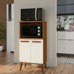 Paneleiro Torre Quente Cozinha Lisboa Para Microondas e Forno 2 Portas Multiuso Resistente – Dullar Móveis