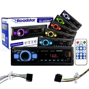 Radio Automotivo Bluetooth Potente Melhor Que Pioner Soni – Roadstar